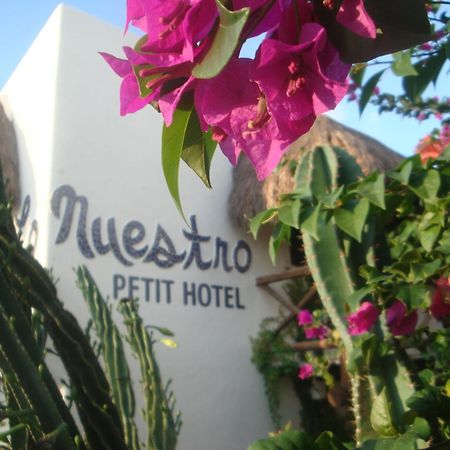 Lo Nuestro Petit Hotel Tulum Zewnętrze zdjęcie