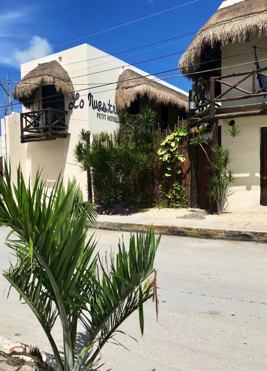 Lo Nuestro Petit Hotel Tulum Zewnętrze zdjęcie