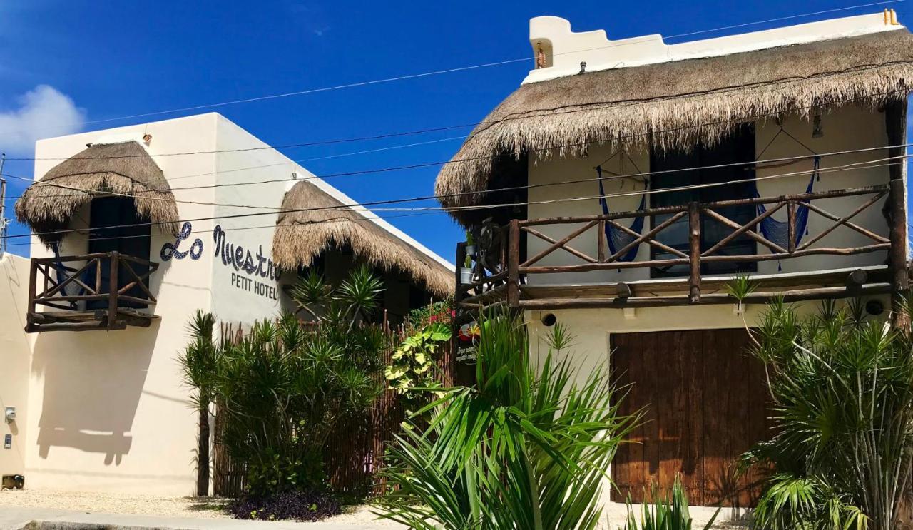 Lo Nuestro Petit Hotel Tulum Zewnętrze zdjęcie